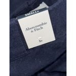 Abercrombie & Fitch NWT  Navy Blue Linen Pocket Cargo Pants Wide Leg Pants Size S Photo 6