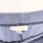 Woman Within Plus Size 3X 30W 32W Pants Blue Ribbed Elastic Pull On Cropped 692 Photo 6