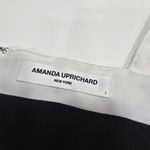 Amanda Uprichard Porsha Top in Black & Ivory Photo 8