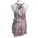 Poupette St Barth Nola Mini Dress Geometric Print Women’s Size Small Racerback White Photo 6
