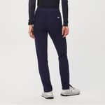 FIGS  High Waisted Yola Skinny Scrub Pant In Navy Blue Photo 5