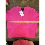 C By Bloomingdale's Cashmere V Neck Cardigan Women's Size Large Ultra Pink Photo 5