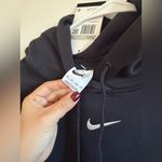Nike  Sportswear Phoenix Fleece Women's Over-Oversized Pullover Hoodie XS Black Photo 4