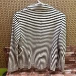 Philosophy black /white stripe blazer jacket size M Photo 4