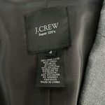 J.Crew Two Button Blazer Super 120s Wool Heather Flannel Size 4 Photo 6