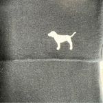 PINK - Victoria's Secret Pink Victoria’s Secret Black‎ Foldover Flare Leggings Photo 2