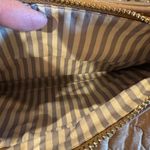 Miztique designer collection cross body tan purse gold accents Photo 7