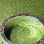 Gucci GG Signature Bee 6MM Silver 925 Semi Shiny Ring Photo 3