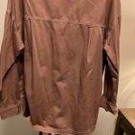 Ultra Flirt  Brown Button Down Shirt Photo 9