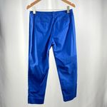 Vineyard Vines Cotton Blend Cropped Pant in Blue Size 8 Photo 1