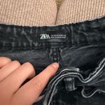 ZARA Black Shorts  Denim High-Rise Photo 2