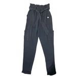 Aeropostale Women’s Black Cargo Utility Pant Sz XS Tie Front Streetwear Utility Photo 1