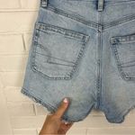 American Eagle Strigid Highest Rise Distressed 90s Boyfriend Denim Shorts Size 0 Photo 6