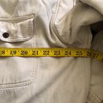 RedHead  Chunky plaid fleece lined beige tan cream vintage bomber shacket jacket shirt flannel long sleeve Photo 4