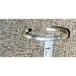 Lucky Brand SILVERTONE RAISED CUTOUT FLOWER DESIGN CUFF BRACELET SIGNED Photo 6