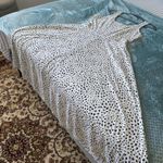 Alfani Printed Black & White Tank Top Midi Waves Dress Photo 5