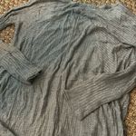 Free People  Grey‎ LS Sweater Top Size Small Photo 7