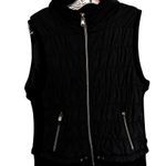 Calvin Klein  Size L Black Quilted Puffer Vest With Zip Closure Pockets Photo 0