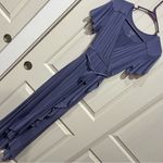 Ingrid And Isabel Lilac Purple Ruffle Maxi Maternity Dress Photo 6