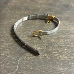 Silver and Gold Bracelet Mesh Buckle Bracelet LA CN slider charms 8inch Photo 5