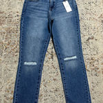 JELLY JEANS straight leg cropped jeans size 3 NEW 100% cotton Blue Photo 0