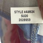 J.Crew  NWT Striped Peasant Blouse Women’s Size XS Pink Boho Tassel Tie Chic Photo 8