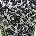 WD•NY WD.NY Floral Print Tank Top With Satin Trim L Photo 4