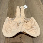 Delimira Front Close Racer Back Underwire Bra Beige Size 36G Photo 0
