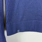 Lululemon  Rest Less Ribbed Long Sleeve Crewneck Stretch in Brilliant Blue Med. Photo 2