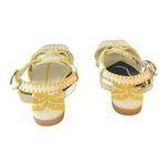 Farm Rio  Yellow Whipstitch Palm Tree Sandals Size 9.5 NEW Photo 5