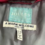 Joules Bright Pink Women's Quilted Vest size 10 Photo 2