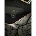 J.CREW Size 8 Cropped wool lady jacket with gold buttons BLACK Style F9995 Photo 6