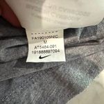Nike Swoosh Casual Athleisure ShortSleeve T-Shirt Womens Medium Gray Workout Gym Photo 5