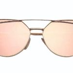 Woman’s Mirror Sunglasses Pink Photo 1