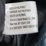 Victoria's Secret Womens Tote Bag Large Green Metallic Quilted Puffer 14" NEW Photo 11