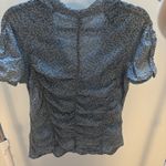 Mango MNG by Floral Ruched Blouse Photo 3