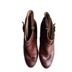 Frye  - Patty Riding Western Bootie Cognac Leather Sz 8.5M Photo 3