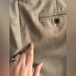 Banana Republic tall ryan fit Size 10 Wool Blend Lined Dress Suit Pants 0234 Photo 4