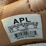 APL Techloom Breeze Sneakers Caramel Warm Silk White Knit Size 8.5 Running Rare Photo 8