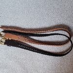 L.C.I Vintage Braided 1999 Leather Belt Set Photo 1