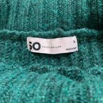 SO  Goods For Life Winter Sweater Dress Green Size Medium Photo 7