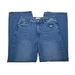 Loft Women's 29/8 The Wide Leg Medium Wash Jean Photo 3