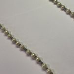 CHAPS Faux Pearl Bead Beaded Silver Tone Necklace Toggle Clasp Photo 5