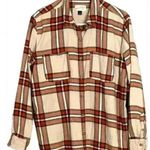 Universal Threads Universal Thread Plaid Top (O5) Photo 0