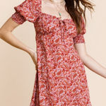 Trixxi Nicoletta Paisley
Bustier Mini Dress
Francesca's Collections XL Red Photo 0