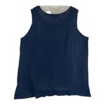 Philosophy Navy Blue Knit Tank Top Size 3X Photo 2