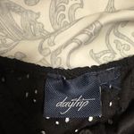 Daytrip Chic Black Lace Fringe Crop top Photo 2