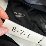 Athleta  Top Womens Small Black Grey Camo Print Conscious Crop Tank‎ Photo 4