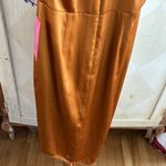 Alex Marie Formal copper halter dress Photo 3