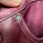 💕💕💕BOGOHO💕💕💕Unique Distressed Purple Leather Pants Photo 6